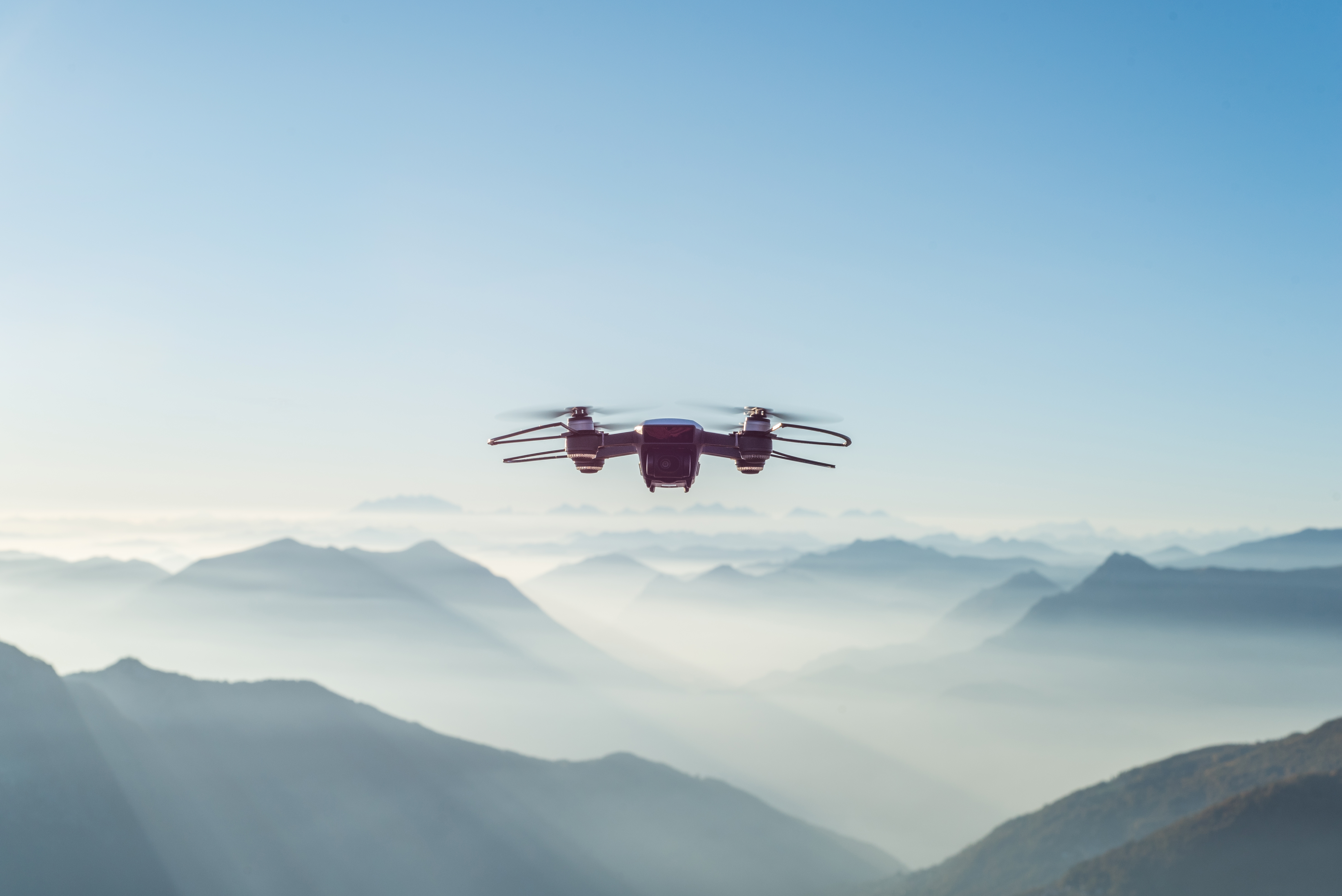 Drone camera lens